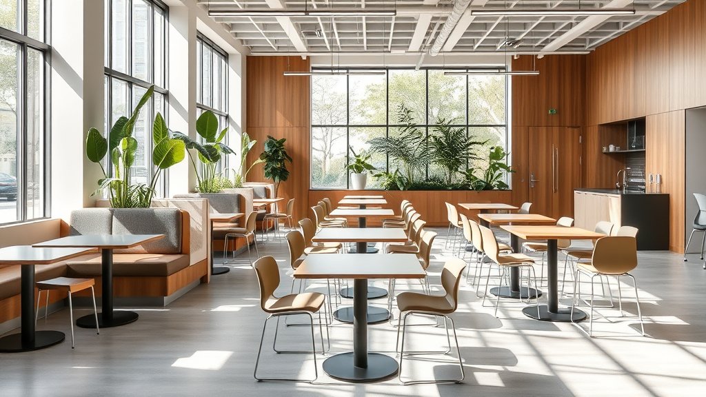 Creëer een multifunctionele en inspirerende kantine op werk